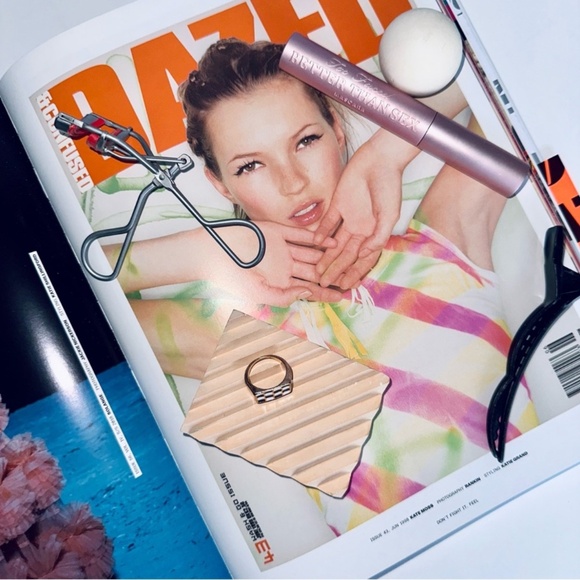 RING Black and White Checkered Gold Colored Square - Picture 3 of 5